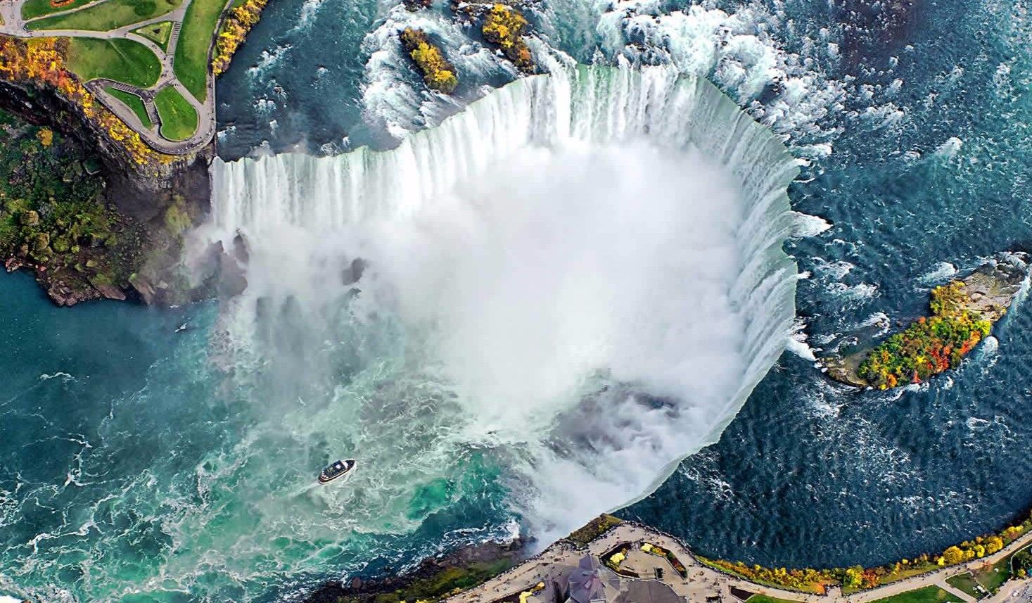 Niagara cheap falls drone